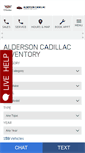 Mobile Screenshot of aldersoncadillac.com